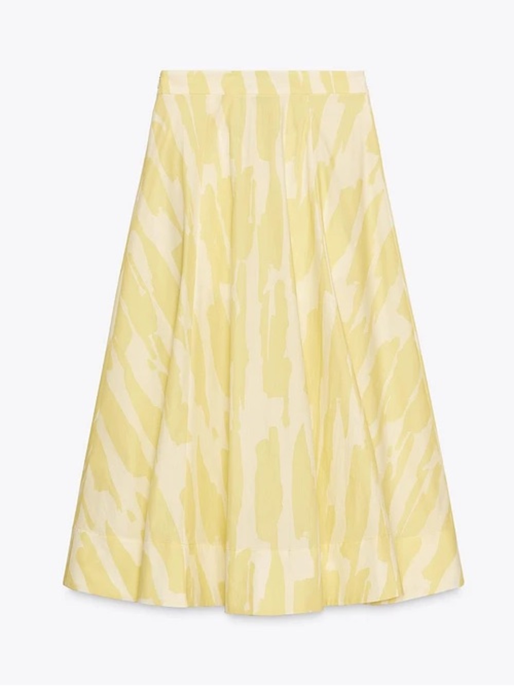 Zara printed midi skirt medium nwt (with dust mark) - Picture 2 of 5